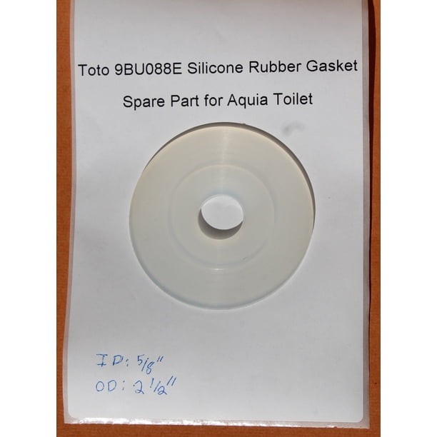 Toto Valve Seal 9BU088E Aquia Toilet Gasket Silicone Rubber By NuFlush