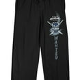 thumbnail image 2 of Avatar The Last Airbender Wanted on Black Adult Sleep Pant-Small, 2 of 5