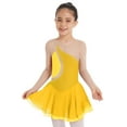 thumbnail image 3 of renvena Kids Girls Shiny Rhinestones Mesh Splice Figure Ice Skating Dress 6-16, 3 of 7