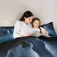 thumbnail image 5 of Castle Fairy Wolves Wildlife Twin Comforter Sets Female Men,Moutain Animal Bedding Set, 5 of 8