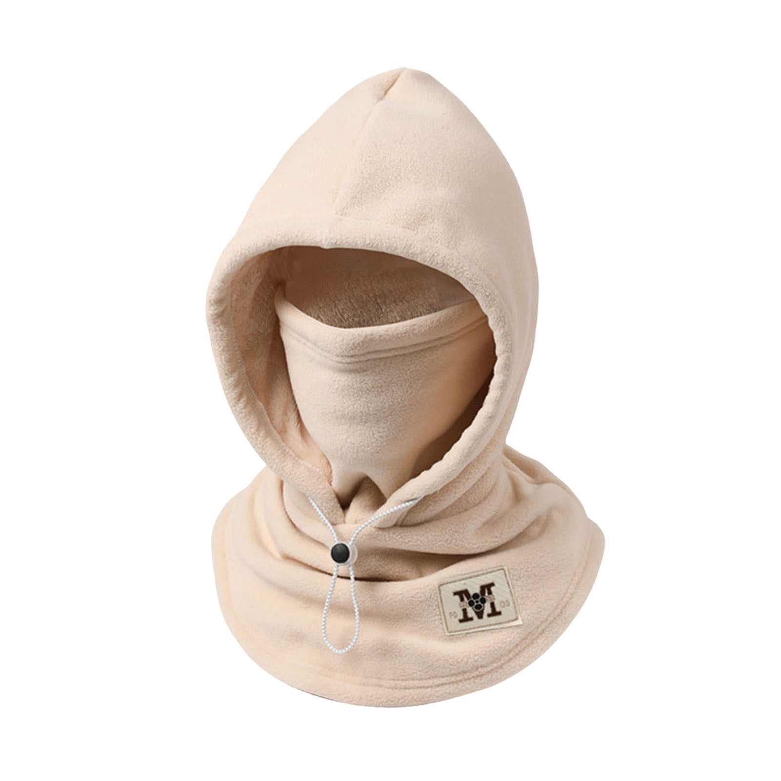 YIFAEUX Winter Balaclava Windproof Ski Face Cushion Fleece Neck Warmer for Men Women Double-Layer Thermal Headgear for Skiing Cycling Climbing