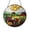 Acrylic 3.5 Inch, variant on Garden Chicken Window Hanging Decor, Stained Glass Style Farm Animal Suncatcher Panel for Rustic Home
