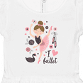 thumbnail image 4 of Inktastic Ballerina I Love Ballet Dance Gifts Girls Baby Dress, 4 of 5