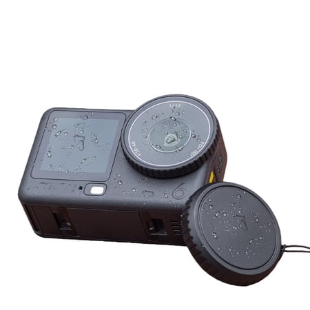Lens Cap For DJI Action 6 Sports Camera Shockproof Protective Cover Lens Cover Prevent Scratches Dust Replacement Accessory