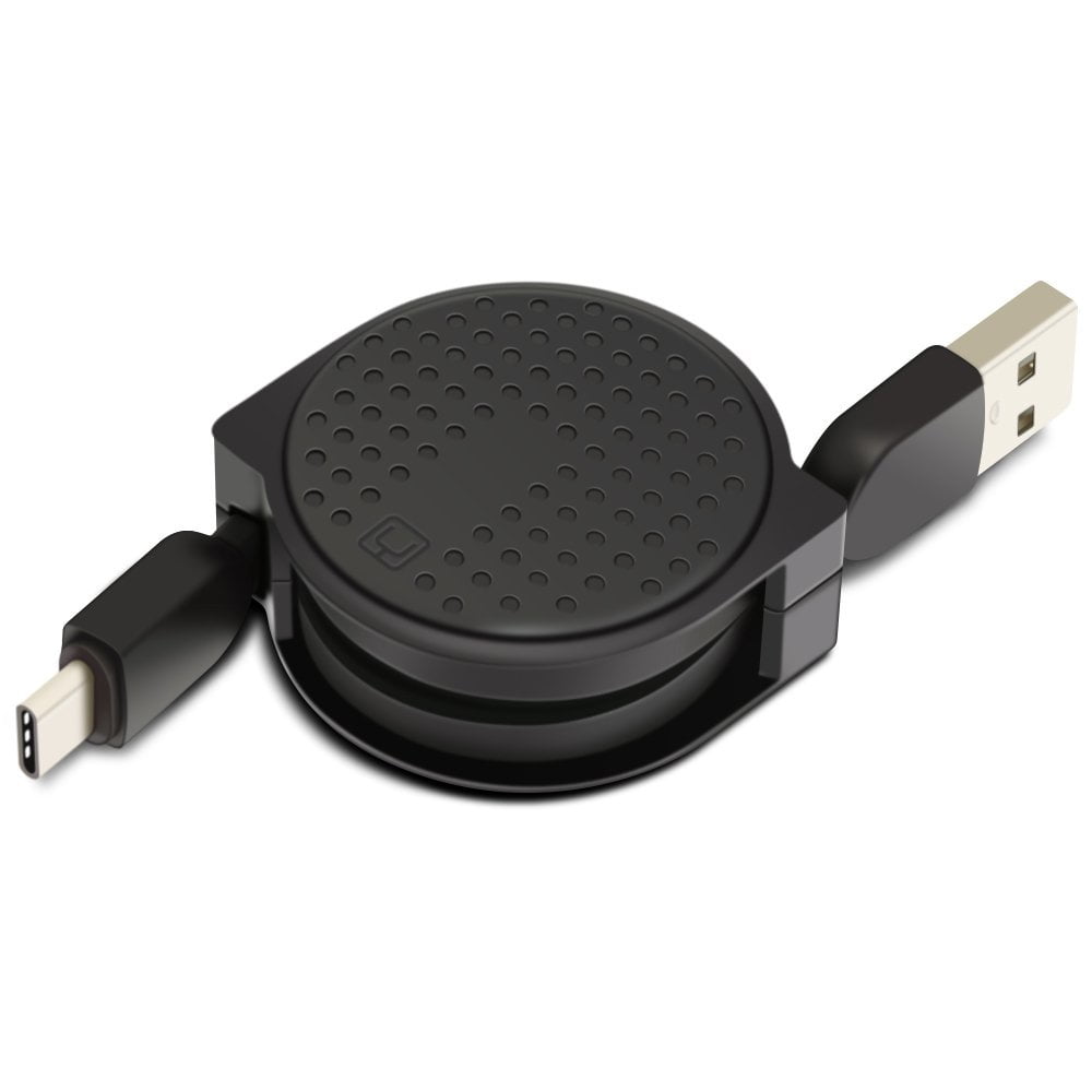 Retractable USB C Cable, Type C Cable, Type C Charging Cable No Tangle