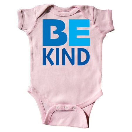 

Inktastic Be Kind Logo in Blue Gift Baby Boy or Baby Girl Bodysuit