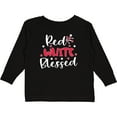 thumbnail image 3 of Inktastic 4th of July Red White Blessed Fireworks Boys or Girls Long Sleeve Toddler T-Shirt, 3 of 5