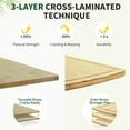 thumbnail image 2 of Premium Natural Bamboo Cutting Board - Large 30"x20" (76x51x2Cm) with Deep Juice Groove, Reversible Serving Tray & Heavy Duty Design, Non Toxic Wooden Chopping Board for Meat, Veggies & Charcuterie, 2 of 7