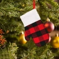 thumbnail image 4 of Guantes de limpieza para cocina, adornos navideños, colgantes creativos de guantes navideños, guantes a cuadros, juegos de cuchillos y tenedores, bolsas de dulces, colgantes de árboles de Navidad, 4 of 4