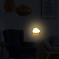 thumbnail image 5 of Luz nocturna LED con sensor, luces nocturnas enchufables para niños y adultos, lámpara de pared con iluminación de ensueño, luz nocturna en la nube para dormitorio, baño, inodoro, escaleras, kit, 5 of 5