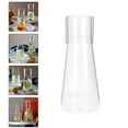 thumbnail image 3 of WORGEOUS Glass Water Carafe With Lid Elegant Practical Multi-Function Beverage Container 1Set, 3 of 6