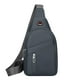 thumbnail image 2 of Bolso de pecho informal para hombre | Bandolera cruzada de gran capacidad | Bolso de hombro multifuncional impermeable para viajes, trabajo y actividades al aire libre, 2 of 5