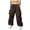 Brown, variant on Turilly Mens Casual & Comfy Pants Fashion Casual Drawstring Elastic Waist With Pocket Trousers Sport Cargo Pants