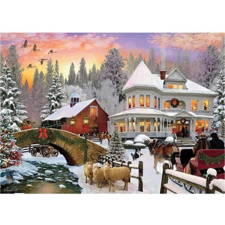 Ceaco Country Christmas Puzzle, 1000 Piece