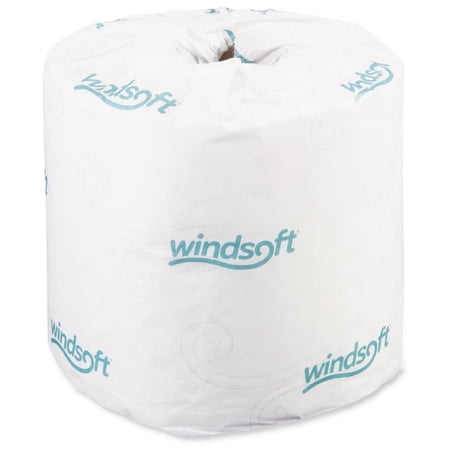Windsoft Facial Quality Two-Ply Toilet Tissue, Bundle of 2
