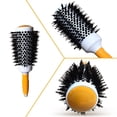 thumbnail image 6 of GK HAIR Global Keratin Professional Large Thermal Extra Round Brush 43mm Ceramic Coated Barrel Anti Static Frizz Control Blow Drying Styling Detangling for Long Short Curly Tangle Straight Hair Unisex, 6 of 8