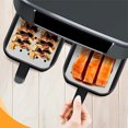 thumbnail image 5 of TIMIFIS Home Decor Air Fryer Parchment Paper Liners 100Pcs Non-Stick Steamer Mat Perforated Parchme DecorFall s, 5 of 5
