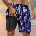 thumbnail image 3 of Kcolen Men's Swim Trunks 5 Inch,Mens Swim Trunks With Compression Liner,Quick Dry Board Shorts with Pockets Summer Beach Shorts for Men, 3 of 6