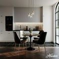 thumbnail image 3 of Hunter - Hartland 3-light Alturas Gold, Small Cluster Light, Dimmable, Transitional Style, Round Shaped, for Bedrooms, Dining, Living Rooms - 13063, 3 of 7