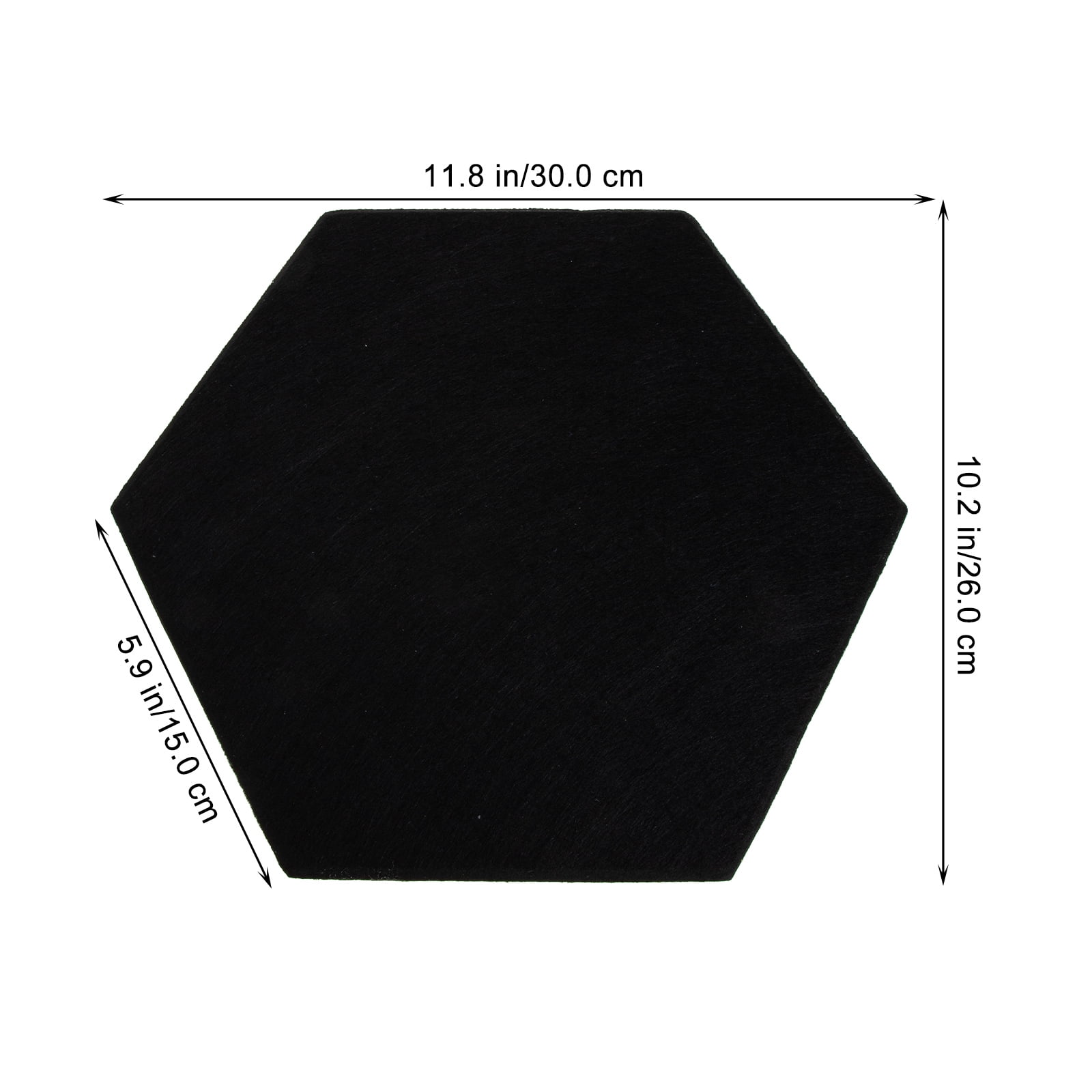 GOOHOCHY Acoustic Self Adhesive Wall Panel Sound Absorbing Boards Polyester Fiber 6Pcs for Ceiling