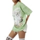 thumbnail image 5 of SAYOO Camiseta de impresión Elf para mujeres SAYOO moda, 5 of 9