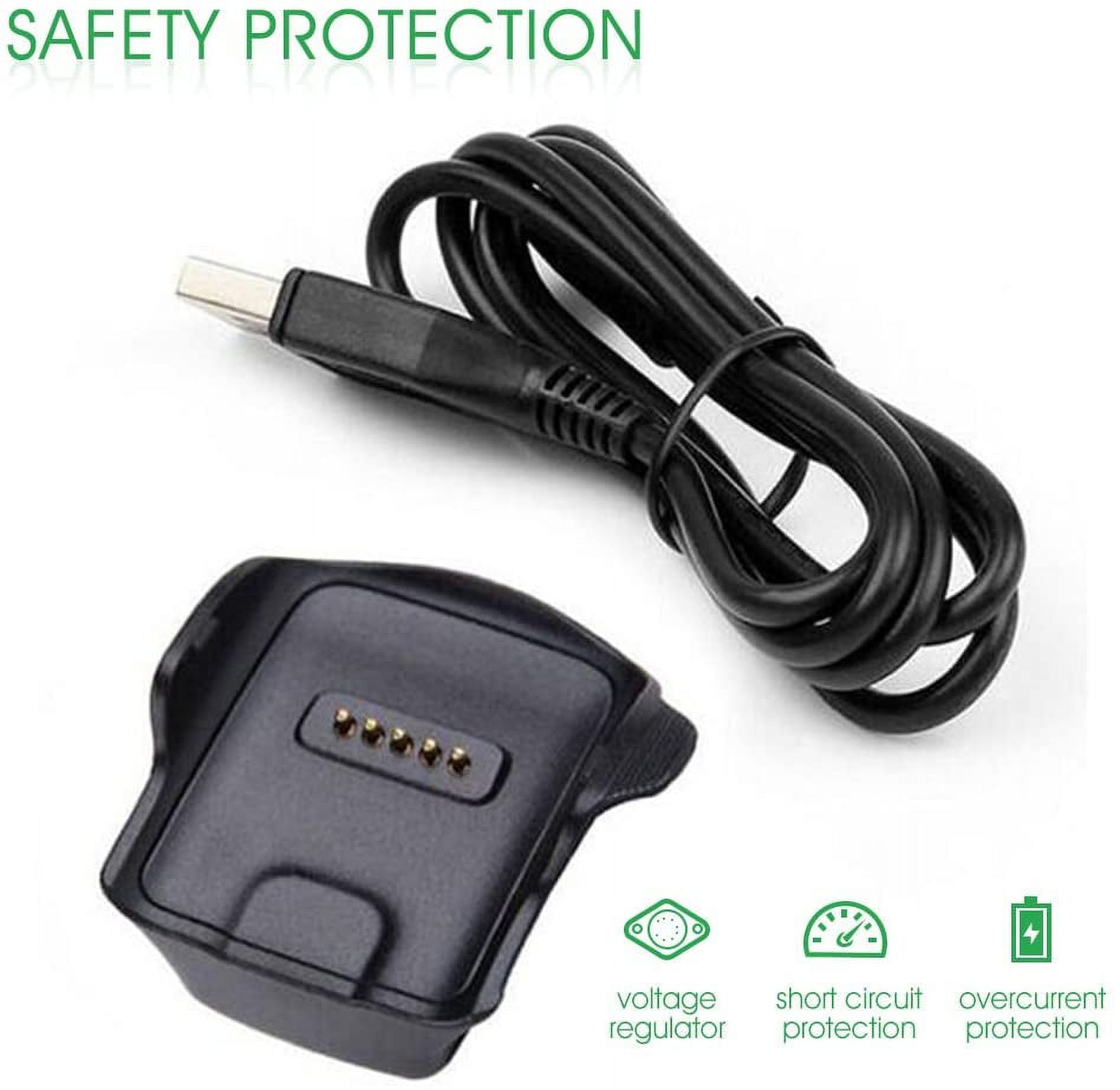 Charger Cradle Charging Dock Desktop for Samsung Gear Fit R350 Smart Watch Black Samsung Galaxy Gear R350 Walmart