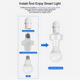 thumbnail image 3 of E27 Wireless Remote Control Light Lamp Holder Smart Bulb Adapter LED Lamp Holdere Smart Device for LED Bulb, 3 of 6