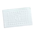 thumbnail image 2 of Alfombra de baño, alfombra de baño, portátil, lavable, suave, ligera, elegante, toalla para el suelo, alfombra para cocina, Hotel, granja, dormitorio Patrón de pies, 2 of 8