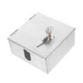 thumbnail image 4 of Shisuyan Stainless Steel Electrical Box with Safety Lock Outdoor Wall Mounted Waterproof Electric Equipment Enclosure Electrical Outlets Junction Project Box, 4 of 8