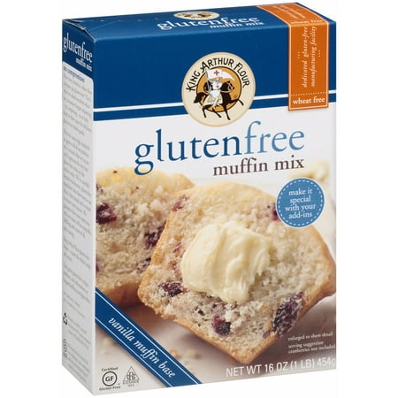 King Arthur Flour Gluten Free Muffin Mix 16 oz. Box - Walmart.com