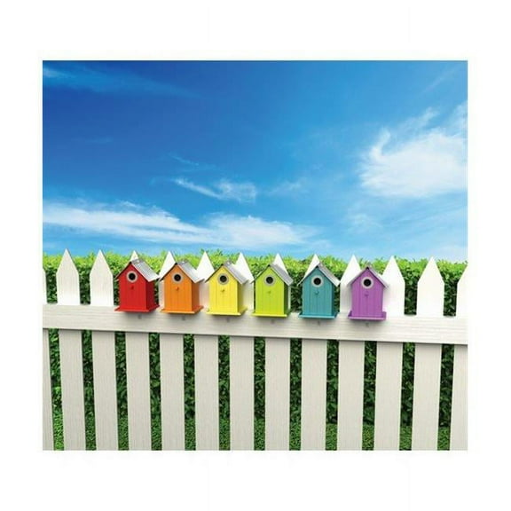 Woodlink WL25415 Colorful, Promotional Wren & Chickadee Bird House