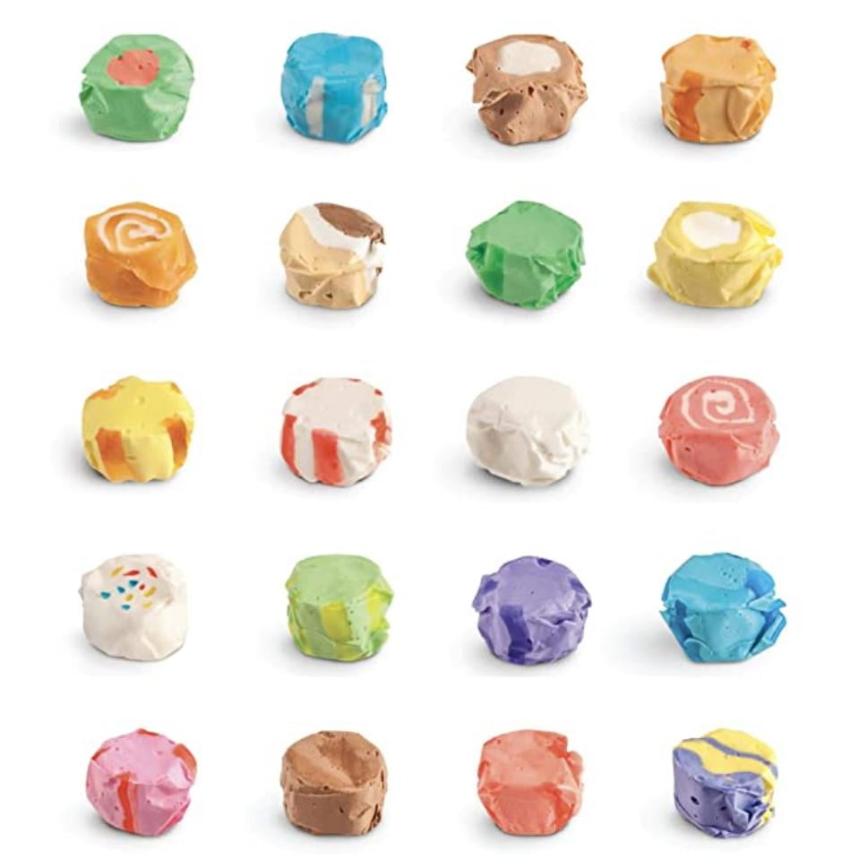 Jackie's Chocolate Assorted Salt Water Taffy, 1 LB