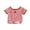 1 Red, variant on Gyujnb Girls Green White Striped Short Sleeve Crew Neck Ringer Tee with Daisy Flower Patch Casual Top,4-5 Years