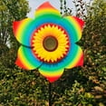 Pinwheels for Yard and Garden Wind Spinners Outdoor Decor Rainbow