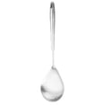 thumbnail image 1 of Cuchara de acero inoxidable con cuenco y mango cómodo: cuchara coladora duradera para escurrir y freír, 1 of 5