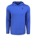 thumbnail image 2 of Men's Cutter & Buck Royal Philadelphia Phillies Coastline Epic Comfort Recycled Eco Hoodie Long Sleeve T-Shirt, 2 of 3