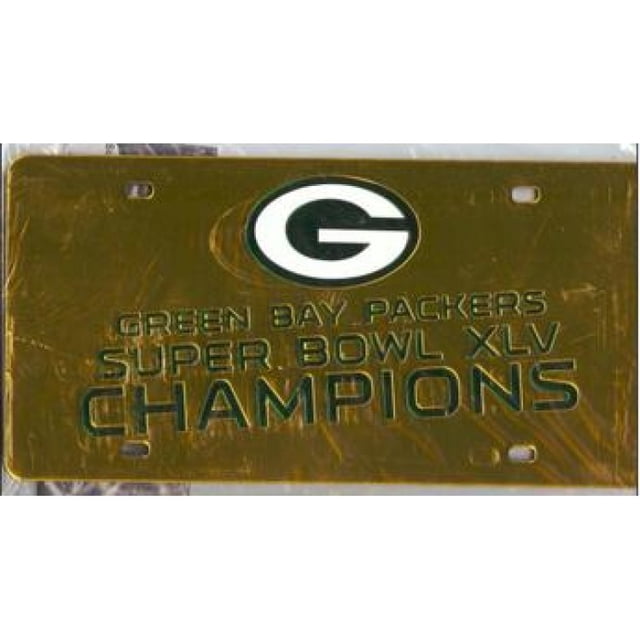 Green Bay Packers 2011 Assiette Laser Super Bowl