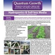 Quantum Growth Organic Light Plant and Soil Microbes 1 Gallon