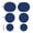 Blue, variant on 6PCS Sports Shoe Repair Patches, Anti-wear Shoe Patches, Insole Repair Patches, Self-adhesive Patches Inside High Heels