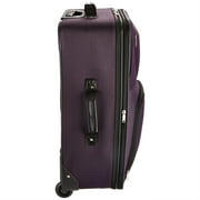 Rockland Luggage Journey 4 Piece Softside Expandable Luggage Set F32