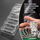 thumbnail image 4 of 10pcs professional acrylic poker chips 100 chip trays (without cover), 4 of 5