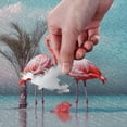 thumbnail image 3 of Flamingo Wooden Jigsaw Puzzles, Intellectual Entertainment Educational Puzzles Fun Family Game Creative Gift for Friends Parents Grandparents, 500 Pieces, 3 of 6