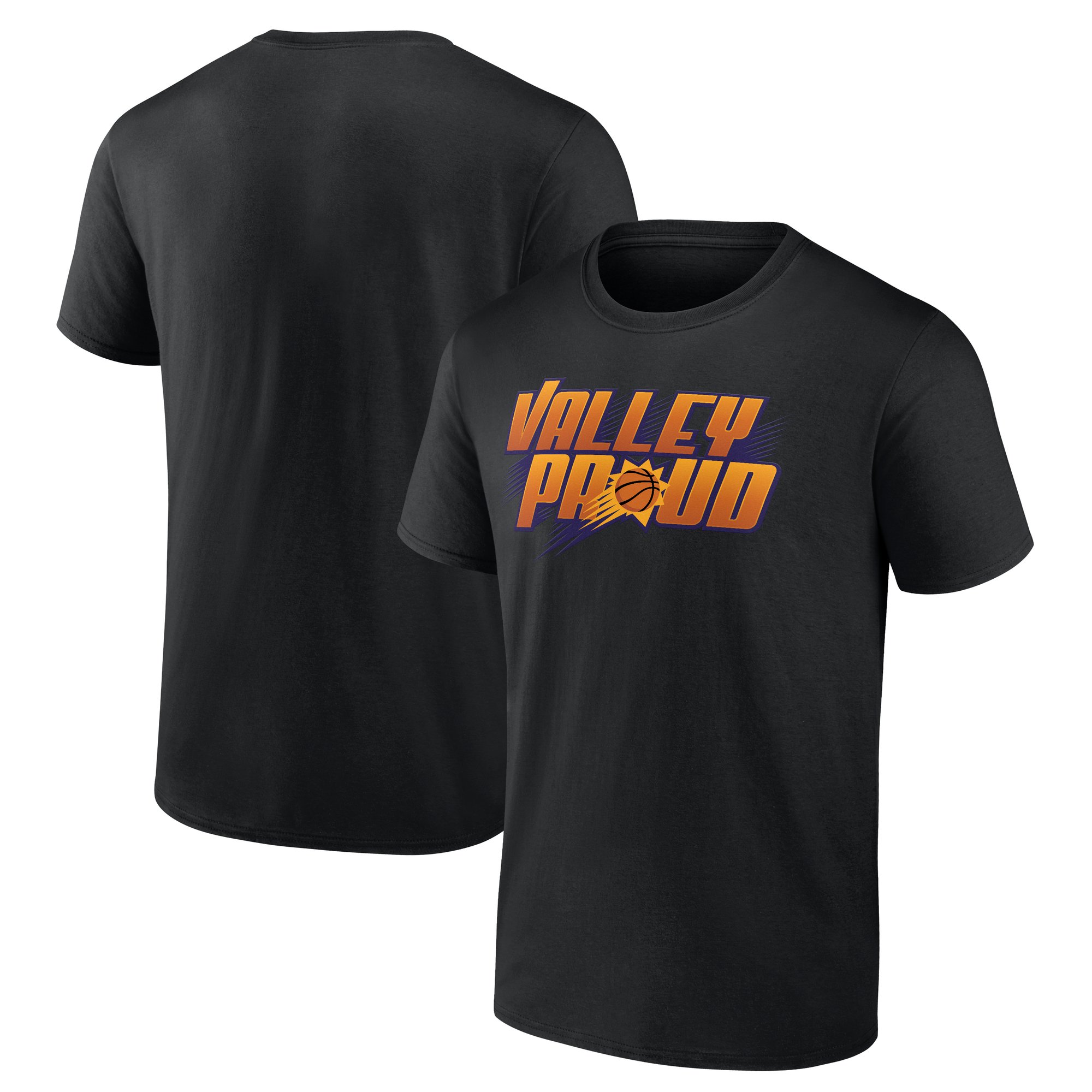 Men's Black Phoenix Suns Core Hometown Launch T-Shirt