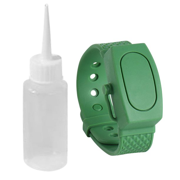Dispensador de pulsera de mano de silicona portátil Dispensador de jabón de pulsera de 15 ml para exteriores Methold HA000537-06B