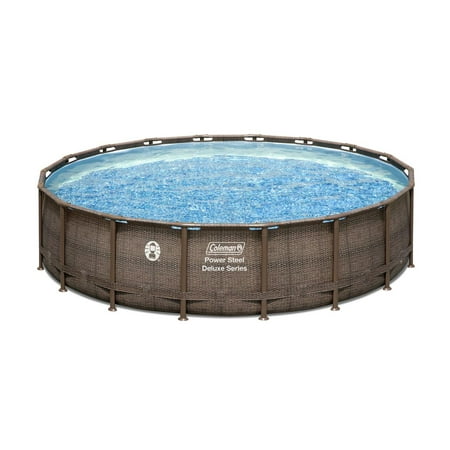 Coleman Power Steel Frame 18 X 48 Round Above Ground Pool Set Canada Coleman Power Steel Frame 18 X 48, 18 X 48 Above Ground Pool Liner
