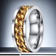 thumbnail image 2 of DESIGNICE Mens Rings,Men'S Fashion Accessory Stainless Steel Rings,Beer Opener Design Tungsten Rings for Women,10, 2 of 2