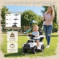 thumbnail image 2 of iYofe 3-in-1 Push Car for Toddlers Ages 1-3, Licensed RAM 1500 Ride On Push Car w/Handle, Safety Rail, Storage, Lights & Horn, 2 of 8