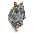 thumbnail image 3 of Snowy Village Woven Tapestry Throw Blanket, 3 of 4