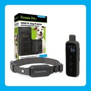 Premier Pet 1000 foot Dog Trainer with Rechargeable Battery, 16 levels of static correction
