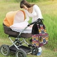 thumbnail image 6 of Balery Fox Face Mummy Backpack - Waterproof Twill Canvas, Large Capacity Diaper Bag with Multiple Pockets and Adjustable Straps, 6 of 6